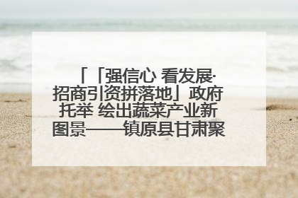 「强信心 看发展·招商引资拼落地」政府托举 绘出蔬菜产业新图景——镇原县甘肃聚广利现代设施蔬菜种植基地见闻