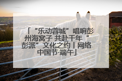 “乐动蓉城”唱响彭州海窝子 共赴千年“彭派”文化之约丨网络中国节·端午
