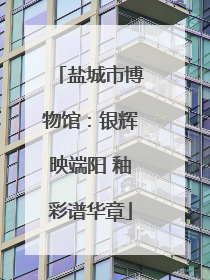 盐城市博物馆：银辉映端阳 釉彩谱华章