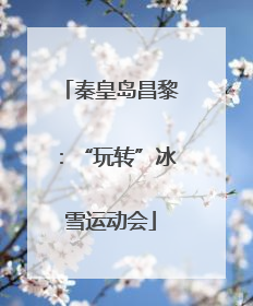 秦皇岛昌黎：“玩转”冰雪运动会