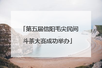 第五届信阳毛尖民间斗茶大赛成功举办