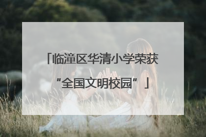 临潼区华清小学荣获“全国文明校园”