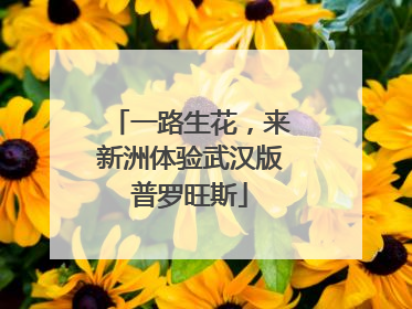 一路生花，来新洲体验武汉版普罗旺斯