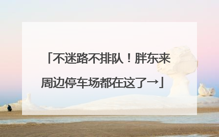 不迷路不排队！胖东来周边停车场都在这了→