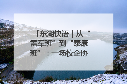 东湖快语｜从“雷军班”到“泰康班”：一场校企协同的“接力赛”