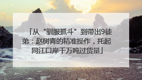 从“驯服抓斗”到带出9徒弟：赵树青的精准操作，托起同江口岸千万吨过货量