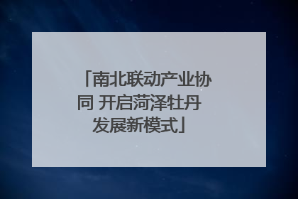 南北联动产业协同 开启菏泽牡丹发展新模式