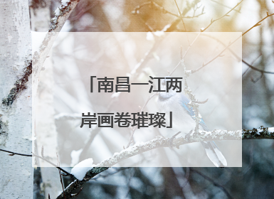 南昌一江两岸画卷璀璨
