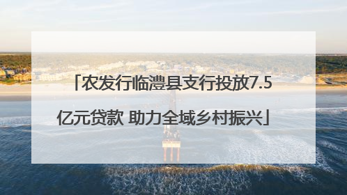 农发行临澧县支行投放7.5亿元贷款 助力全域乡村振兴