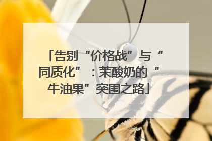 告别“价格战”与“同质化”：茉酸奶的“牛油果”突围之路