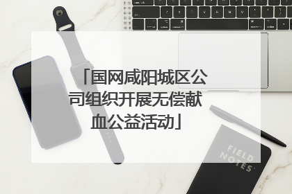 国网咸阳城区公司组织开展无偿献血公益活动