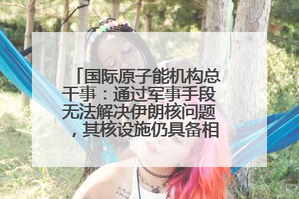 国际原子能机构总干事：通过军事手段无法解决伊朗核问题，其核设施仍具备相关产能，只需要数月就能生产出浓缩铀