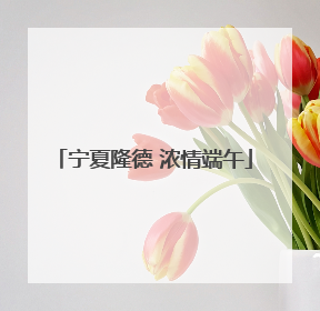 宁夏隆德 浓情端午