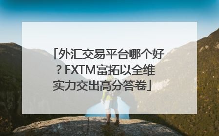 外汇交易平台哪个好？FXTM富拓以全维实力交出高分答卷