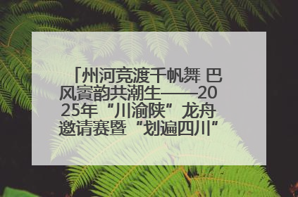 州河竞渡千帆舞 巴风賨韵共潮生——2025年“川渝陕”龙舟邀请赛暨“划遍四川”达川站圆满收官