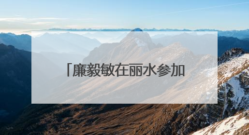 廉毅敏在丽水参加省政协“六送下乡”活动集中服务 凝心聚力增进民生福祉推进共同富裕