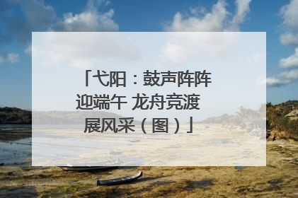 弋阳：鼓声阵阵迎端午 龙舟竞渡展风采（图）