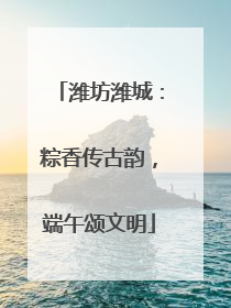 潍坊潍城：粽香传古韵，端午颂文明