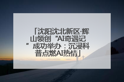 沈阳沈北新区·辉山领创“AI奇遇记”成功举办：沉浸科普点燃AI热情