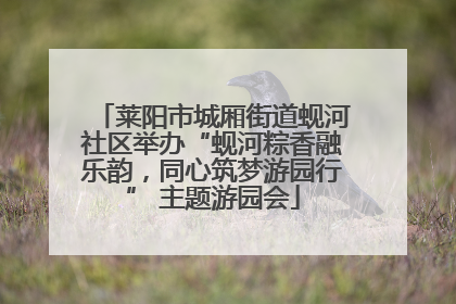 莱阳市城厢街道蚬河社区举办“蚬河粽香融乐韵，同心筑梦游园行” 主题游园会