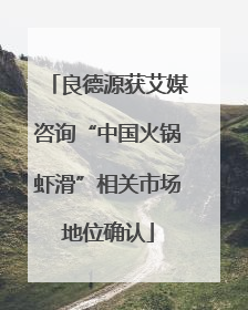 良德源获艾媒咨询“中国火锅虾滑”相关市场地位确认
