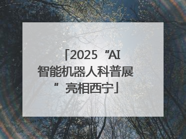 2025“AI智能机器人科普展”亮相西宁
