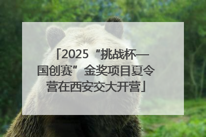 2025“挑战杯—国创赛”金奖项目夏令营在西安交大开营