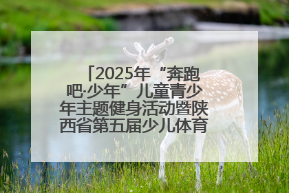 2025年“奔跑吧·少年”儿童青少年主题健身活动暨陕西省第五届少儿体育嘉年华活动启动