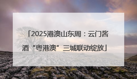 2025港澳山东周：云门酱酒“粤港澳”三城联动绽放